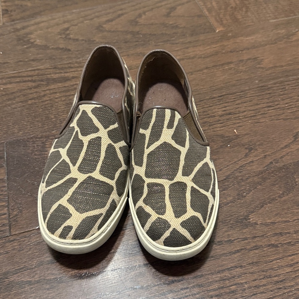 Giraffe Pattern Slip-On Cole Haan Shoes